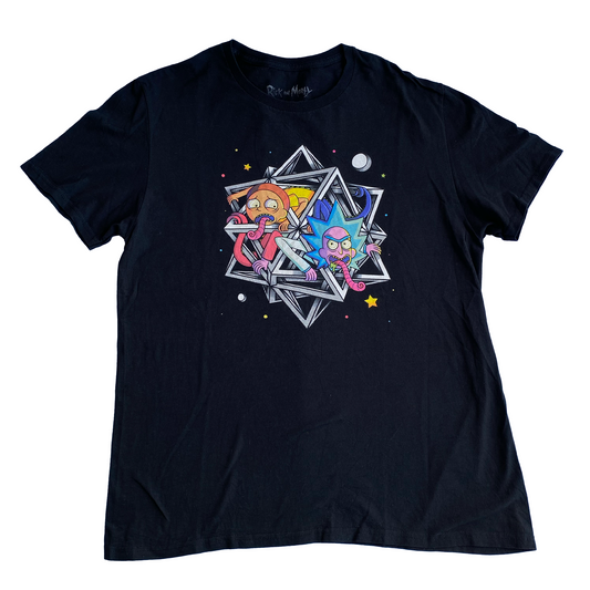 Rick & Morty Black Tee
